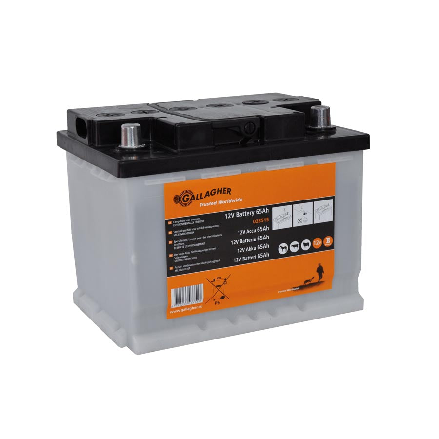 Battery 12V/65Ah LA - 242x175x190mm