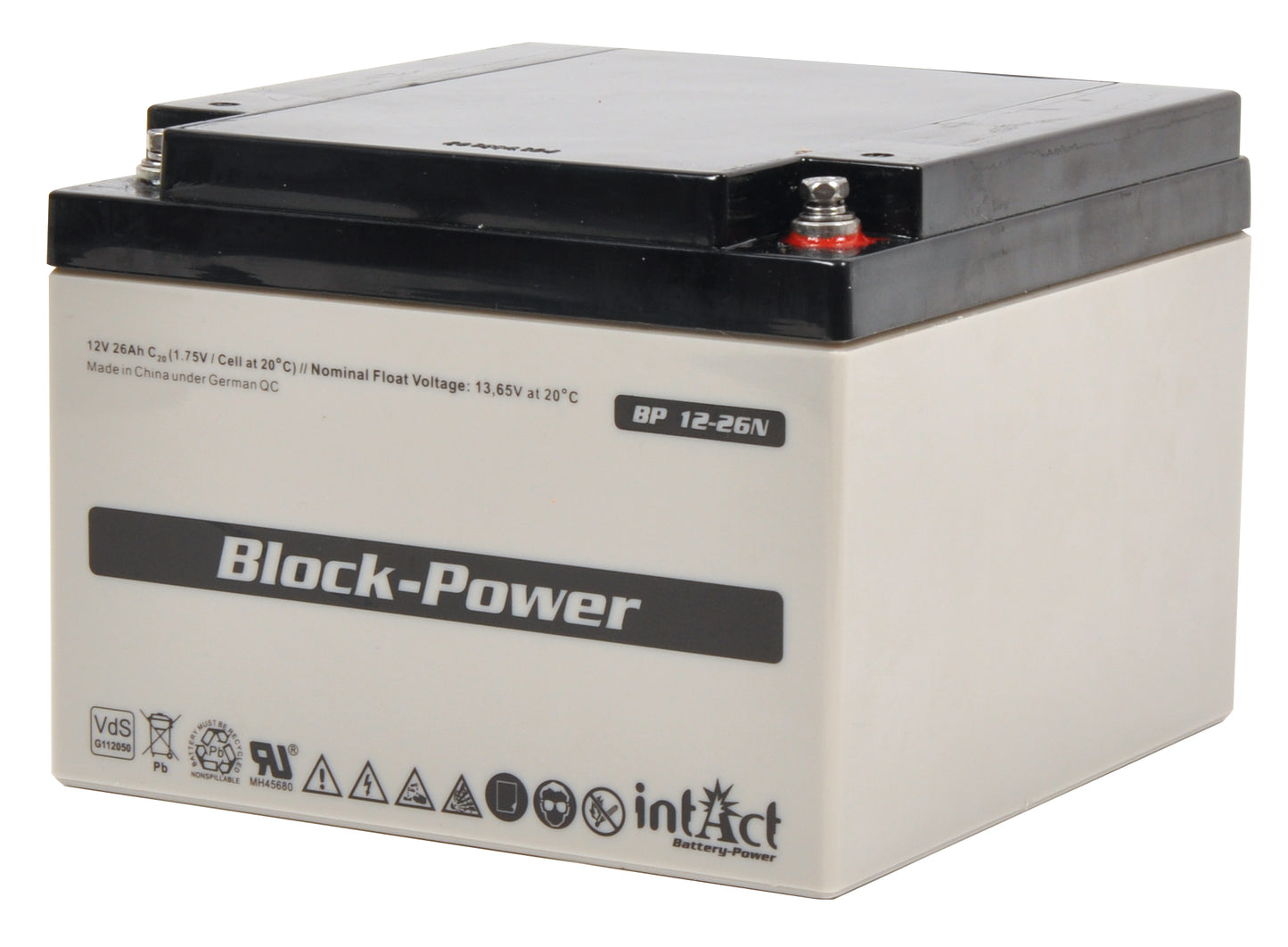 Battery 12V/25Ah SLA - 166x175x125mm