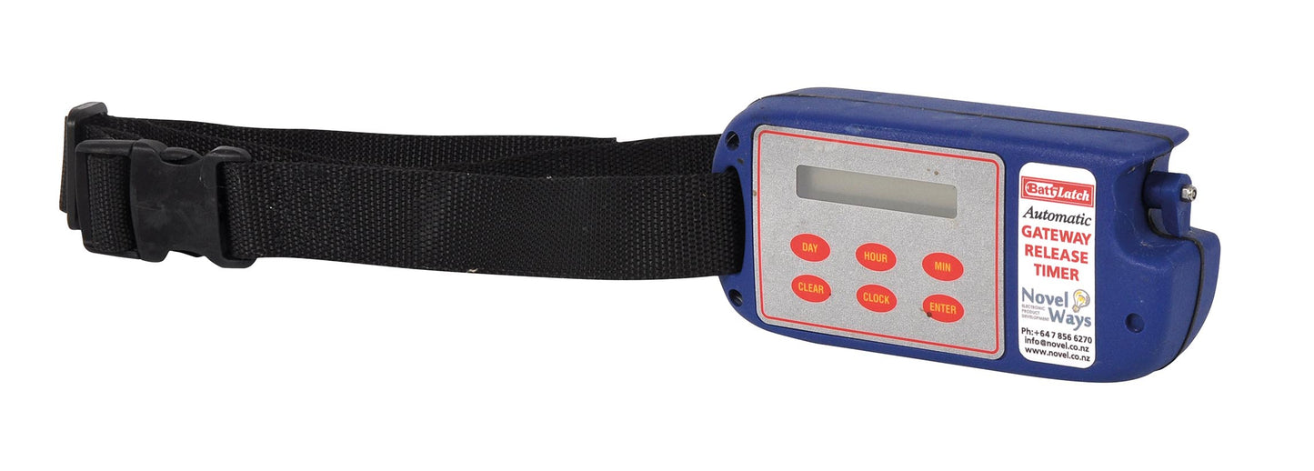 Batt-Latch Gate Release Timer