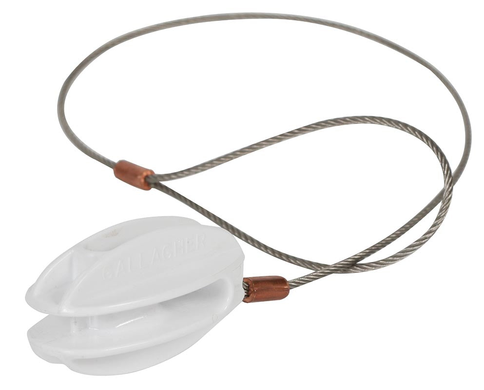 Hjørneisolator forsterket, m/wire. 5 pakk