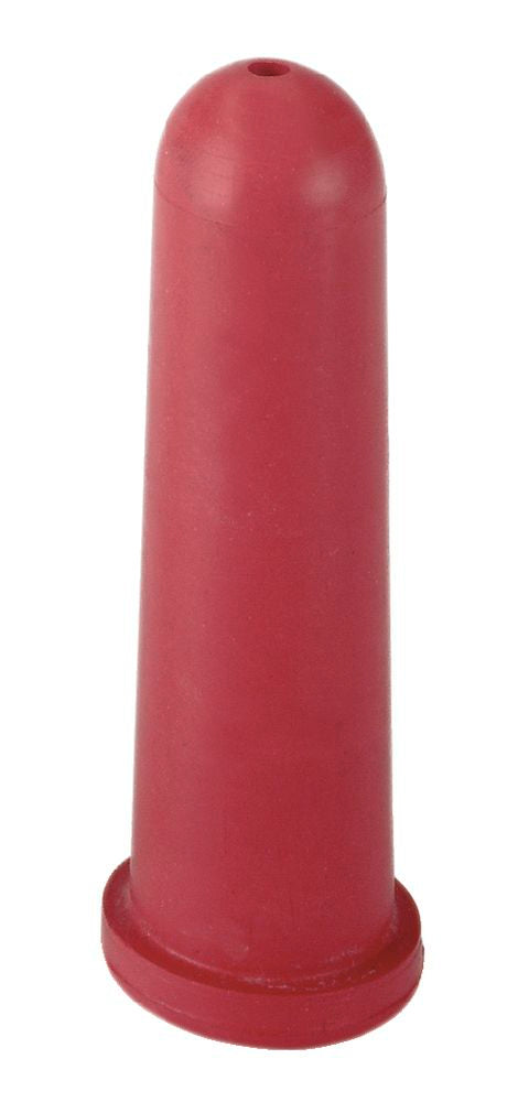 Smokk , Rød, 100mm, rund