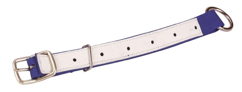 Halsband, for sau, nylon, 60 cm lang, Blå