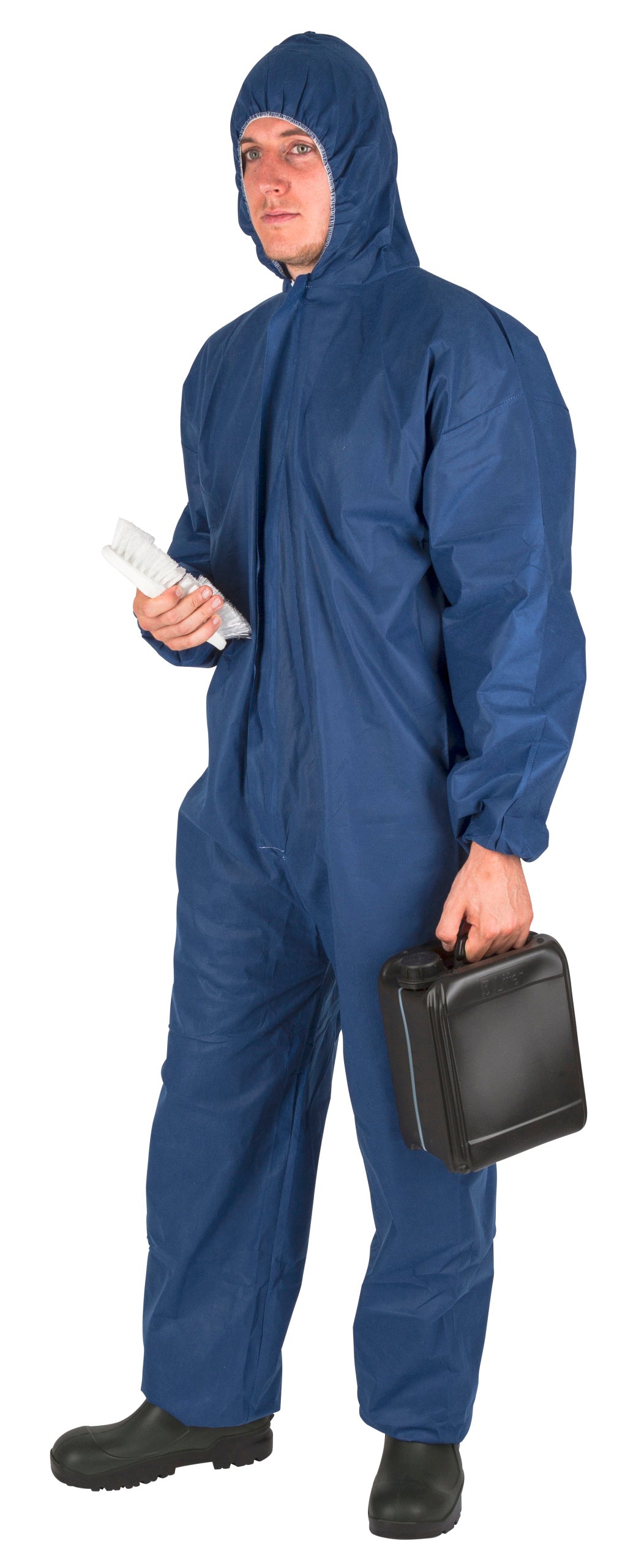 Engangs-kjeledress, Blå