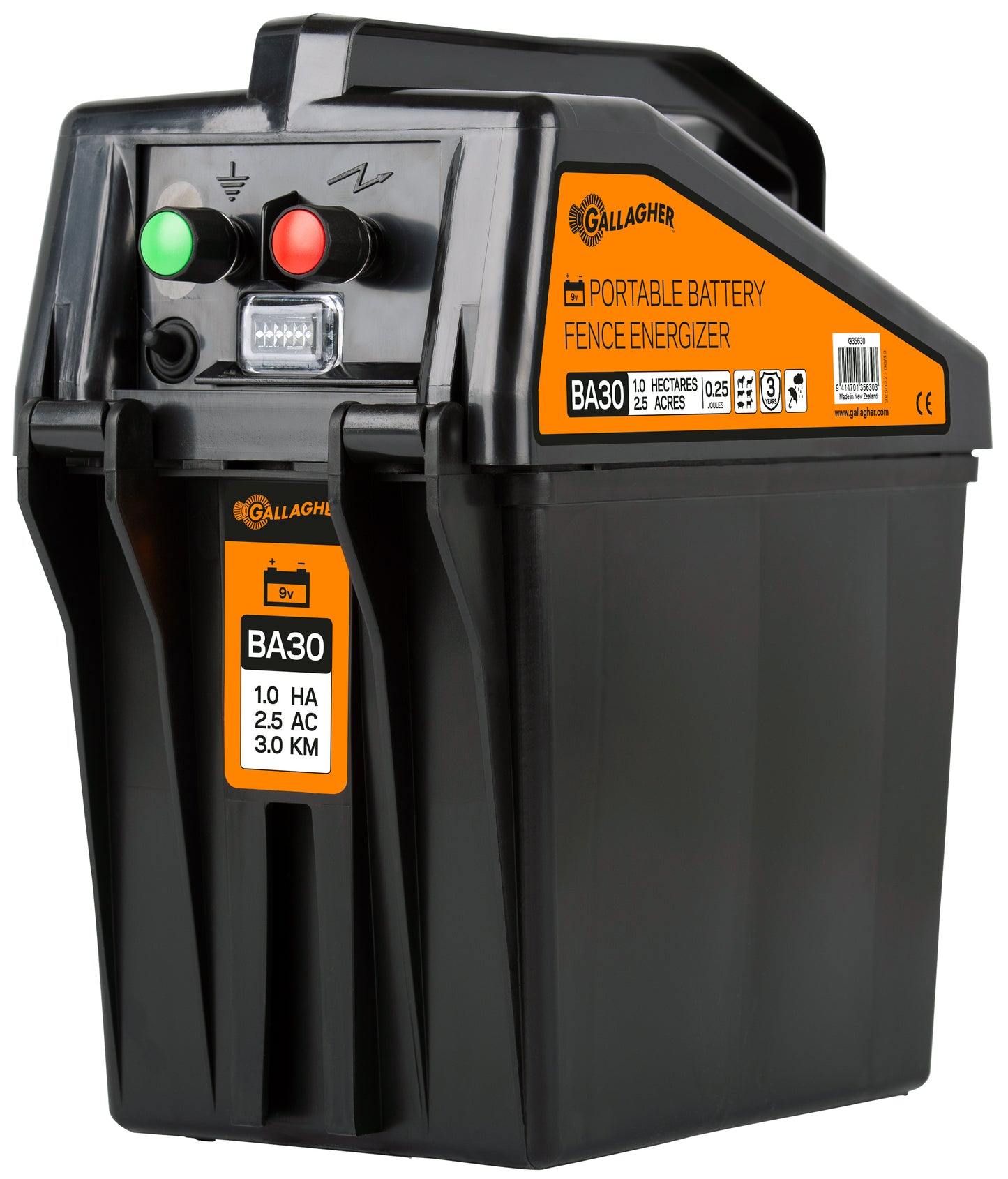 Gjerdeapparat for 9V, BA30