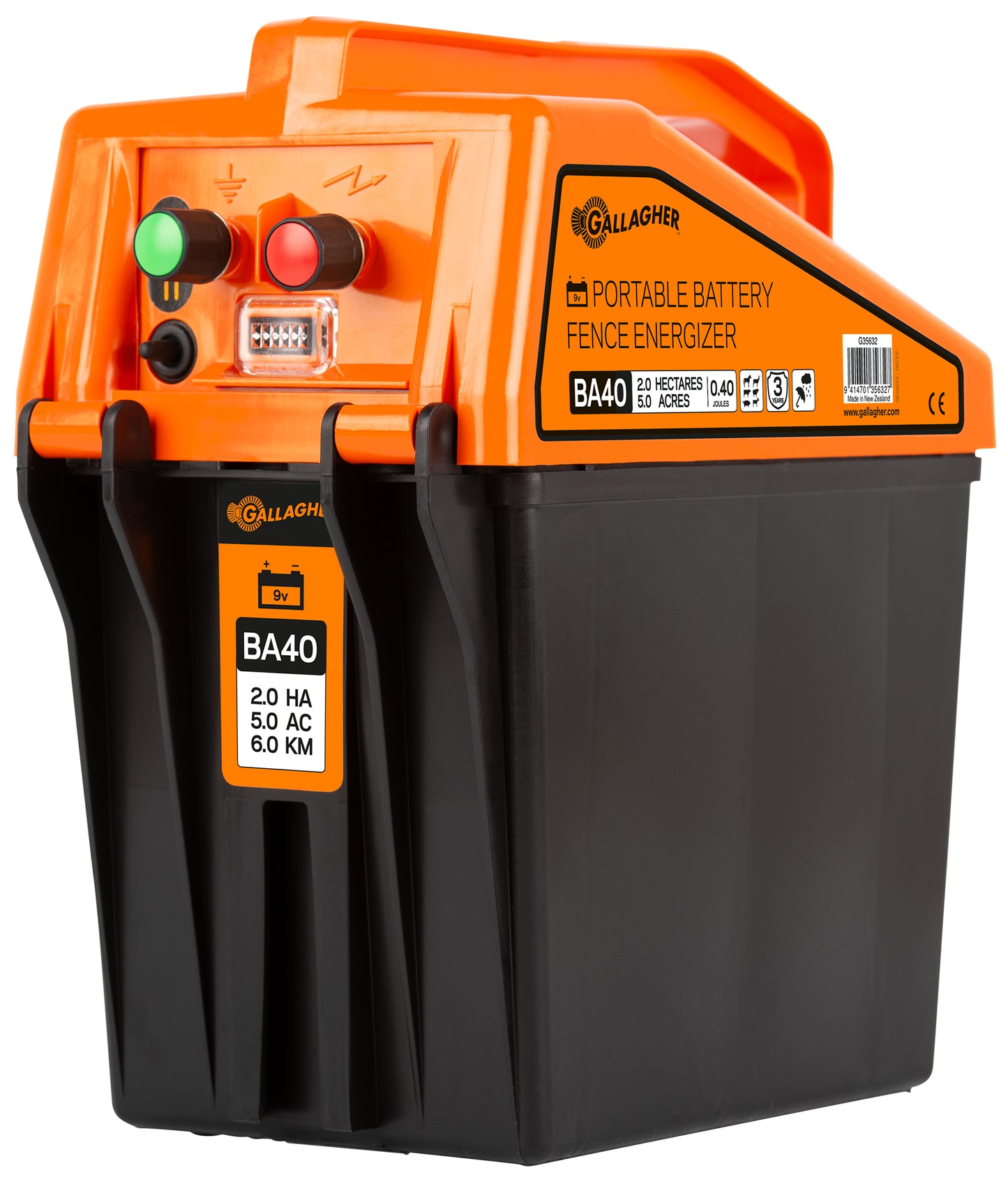 Gjerdeapparat for 9V, BA40