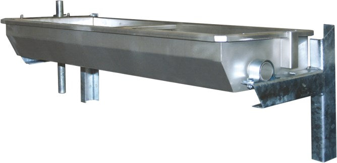 Drikkekar,med tipp, Rustfritt stål, 1,0 m, vegg...