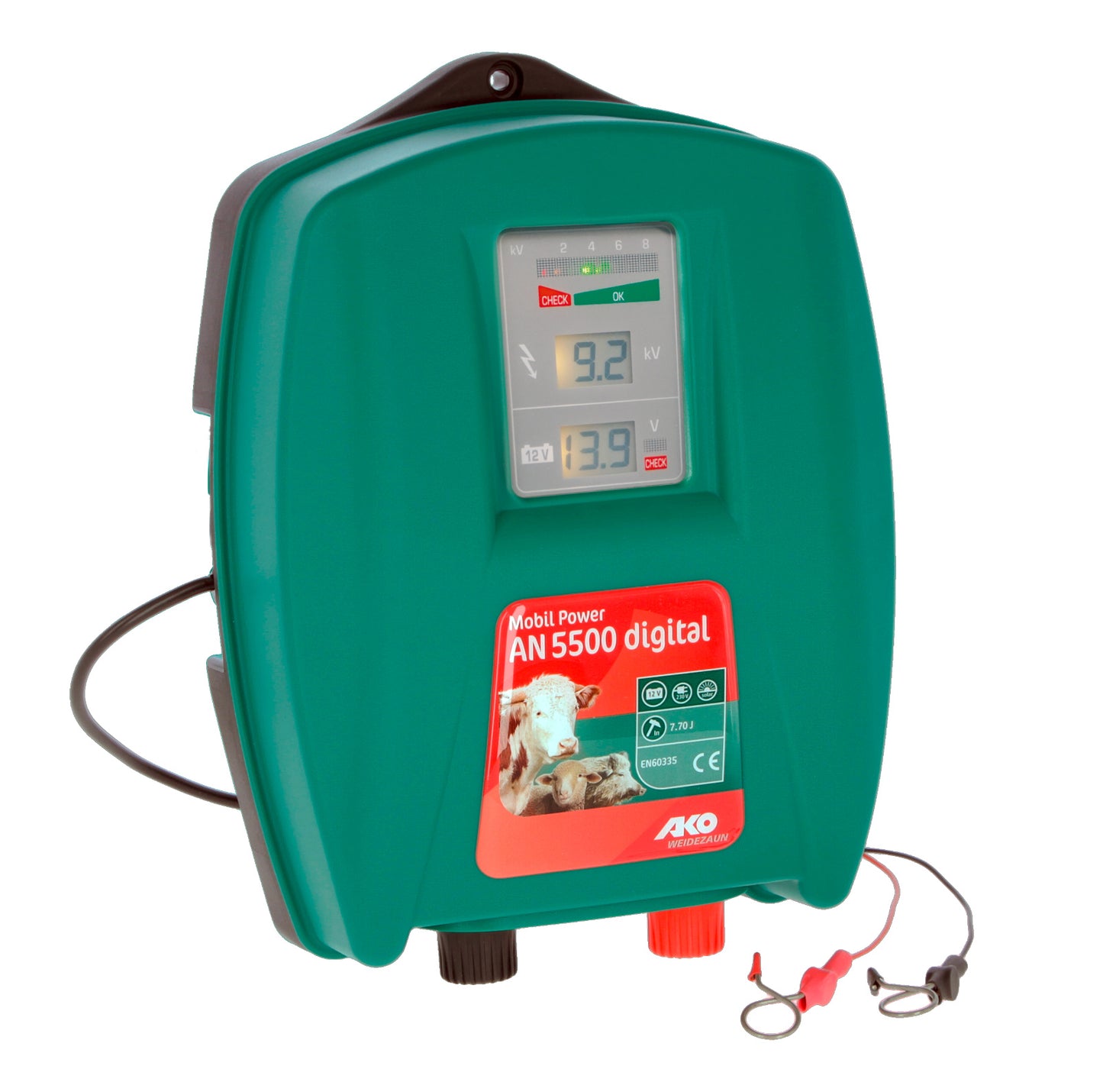 AKO Mobil Power AN5500 digital 5 Joule out
