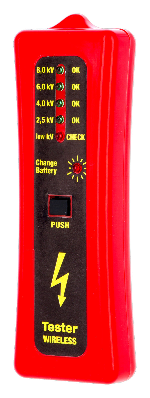 Gjerde tester uten jordingsspyd med LED display