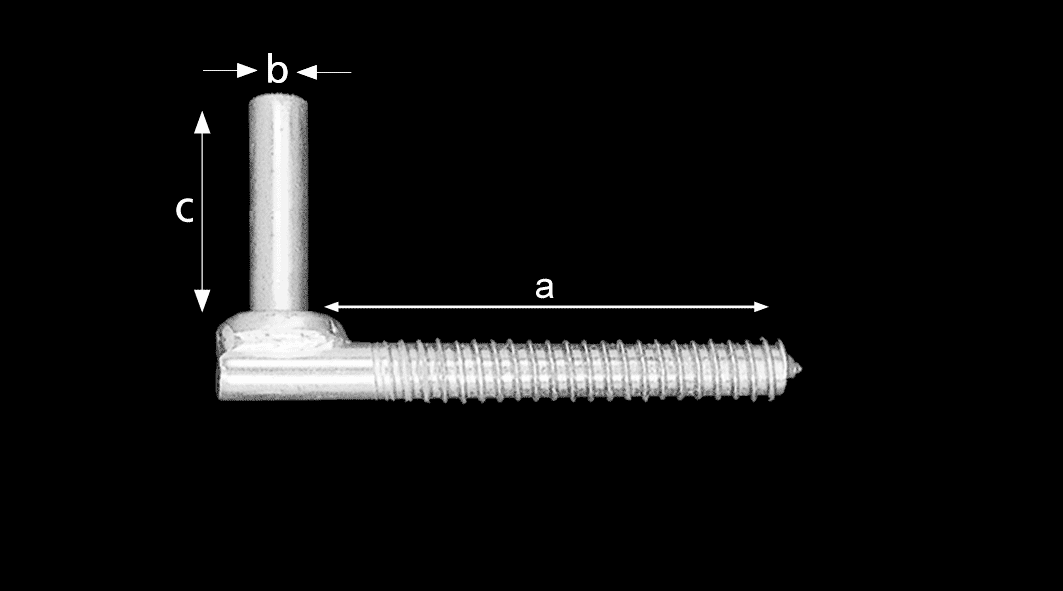 HENGSLE TRESKRUV 50x20x150MM