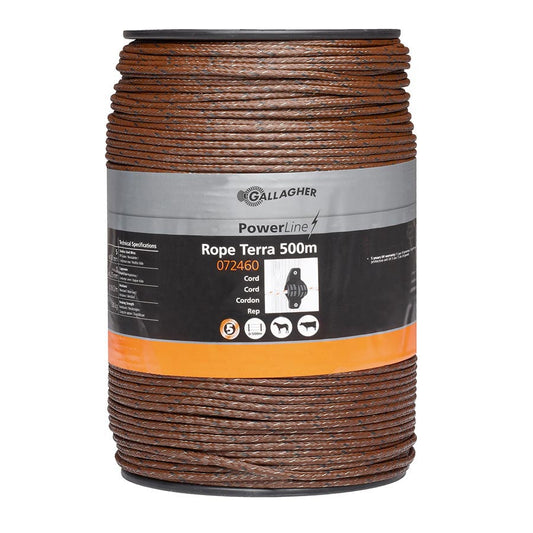 PowerLine rope braided Terra 500m