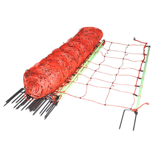 EuroNetz Sheep netting, Orange 90/2W14/G-50m