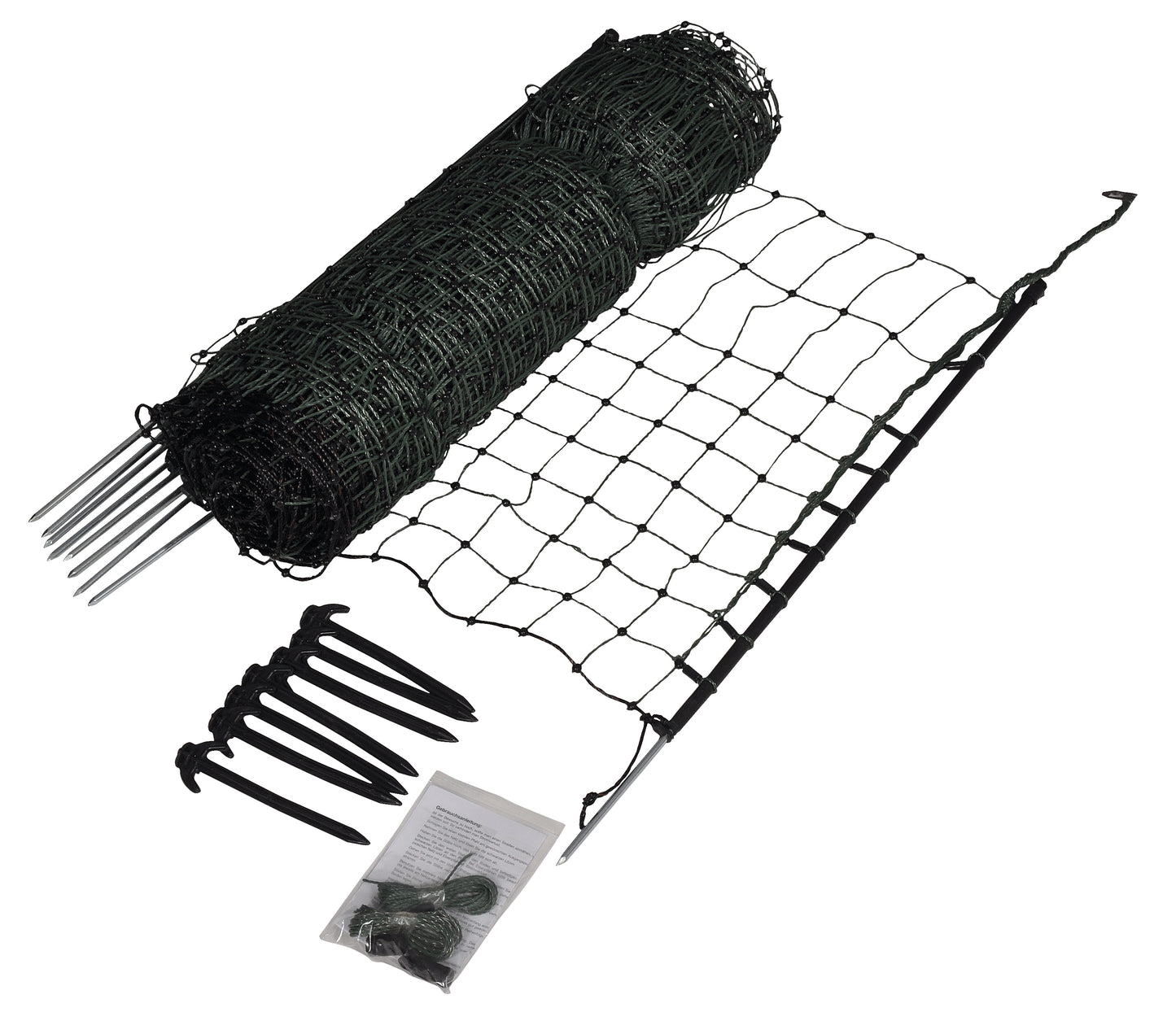 EuroNetz Rabbit-/hobby netting, Green 65/1-9/B-25m