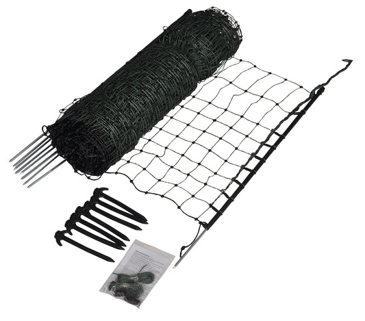 EuroNetz Rabbit-/hobby netting, Green 65/1-9/B-25m