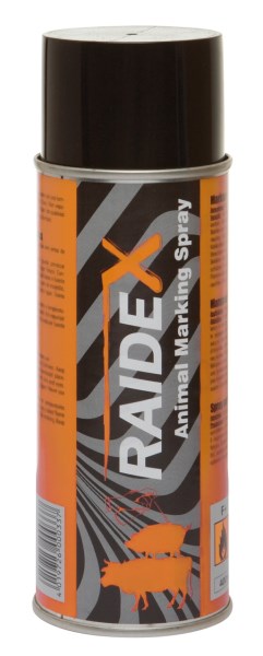 Merke-spray, RAIDEX 400 ml Orange...