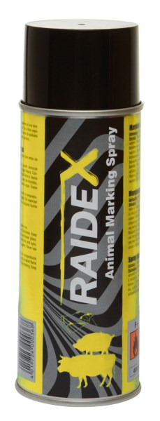 Merke-spray, RAIDEX 400 ml Gul...