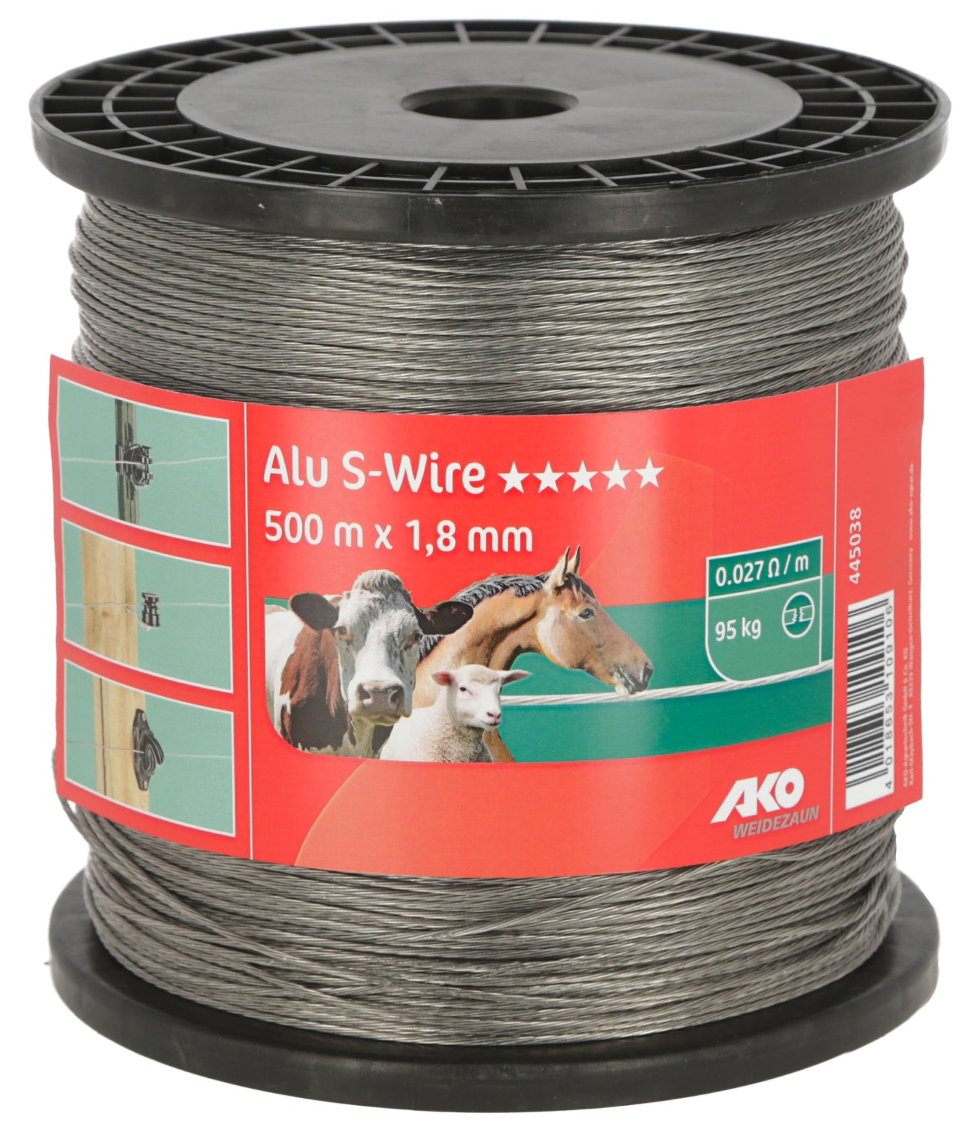 Alu wire 1,8 mm 500m